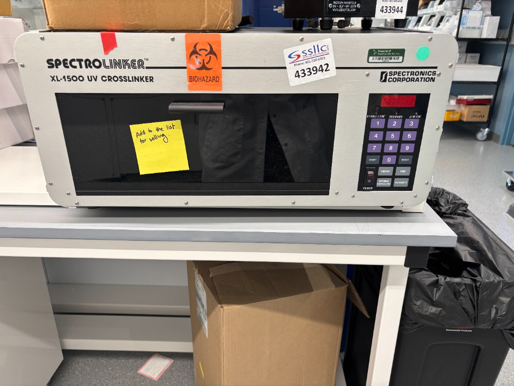 Image of SPECTROLINKER XL-1500 UV CROSSLINKER